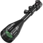UUQ 6-24x50 AO Rifle Scope Includes Blue/Green Lens