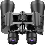 10-30x50 High Power Military Zoom Binoculars for Adults, Low Light Night