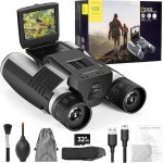 Binoculars Camera for Adults, 2.4" 48MP Pictures 2.5K Videos Camera 12X Optical