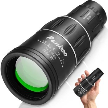 16X52 Monocular Telescope High Powered for Adults, 2023 Power Prism Compact