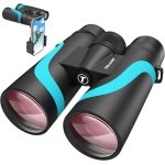 15x55 HD Binoculars for Adults, High Powered, Large View, BAK4 Prism