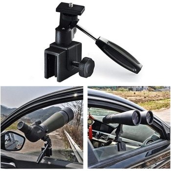 SOLOMARK Deluxe Vehicles Car Adjustable Window Mount for Spotting Scope Big