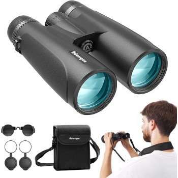 12x54 HD Binoculars for Adults High Powered - Large View BAK4 Prism Binoculars
